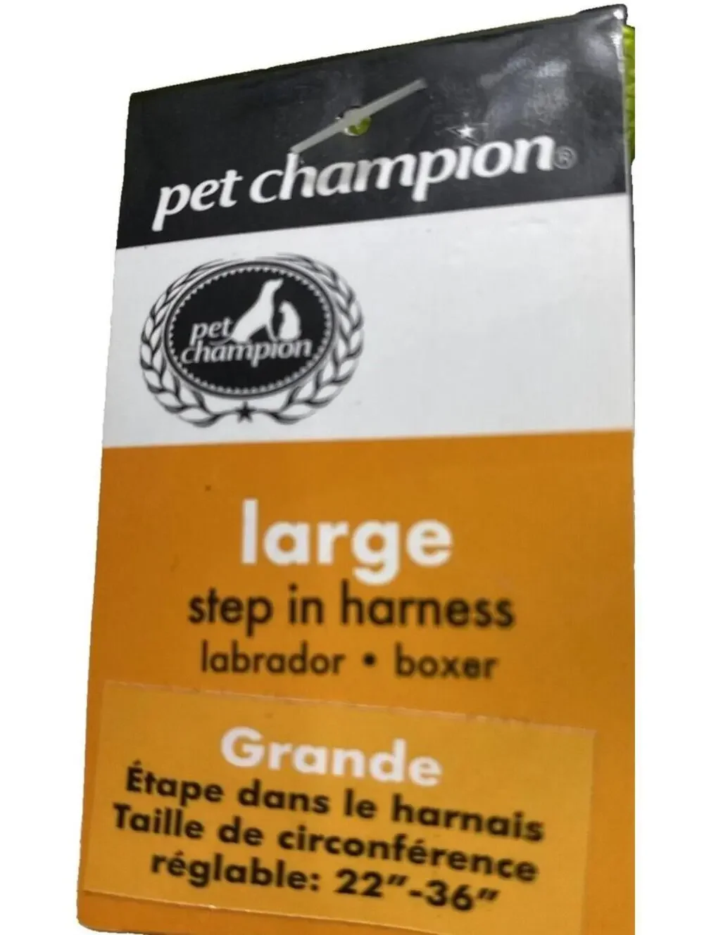 Pet Champion Green Step-In Harness for Large Dogs, 22-26